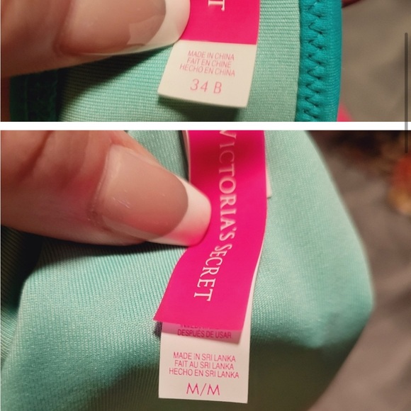 Teal Blue-Green Victoria's Secret Bikini - Picture 3 of 3